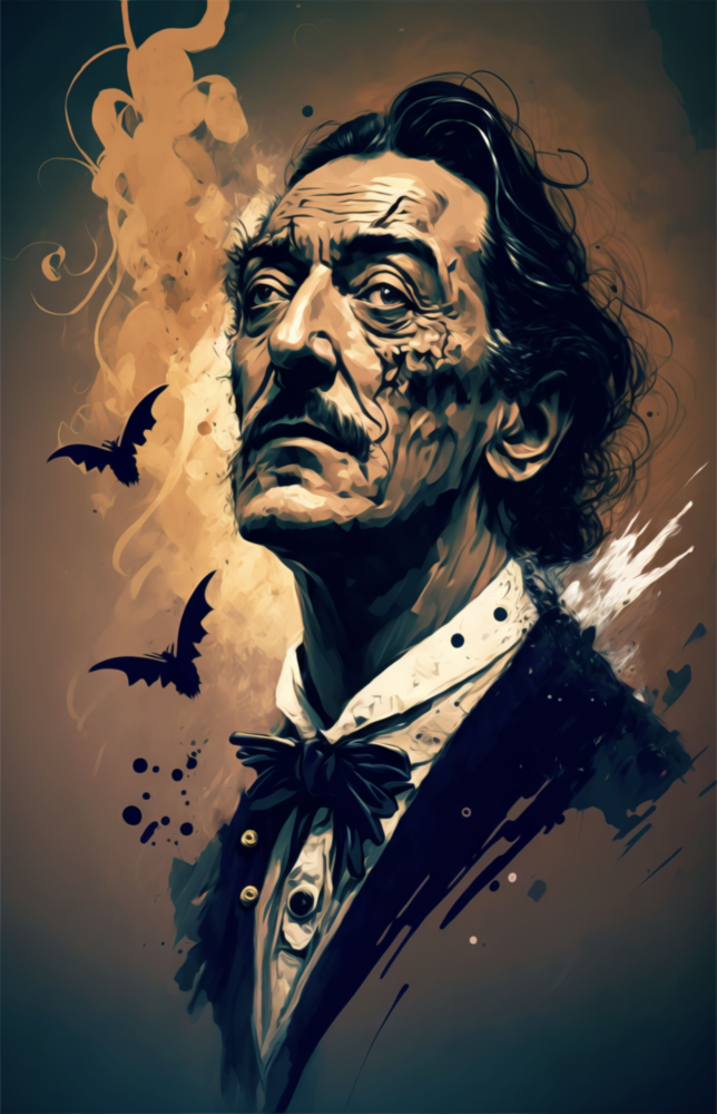 Salvador Dali || Collection du designer Impression Sur Verre