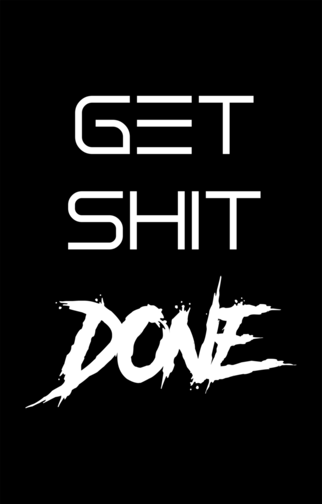 Faites de la merde || Collection du designer Impression Sur Verre