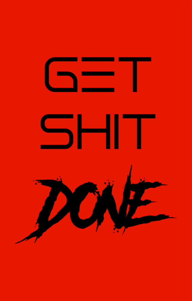 Arte della parete di vetro Fare merda || Collezione di designer