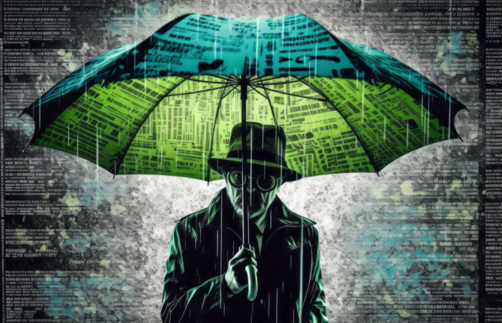 Rain of Answers Glass Wall Art || Designer Collection