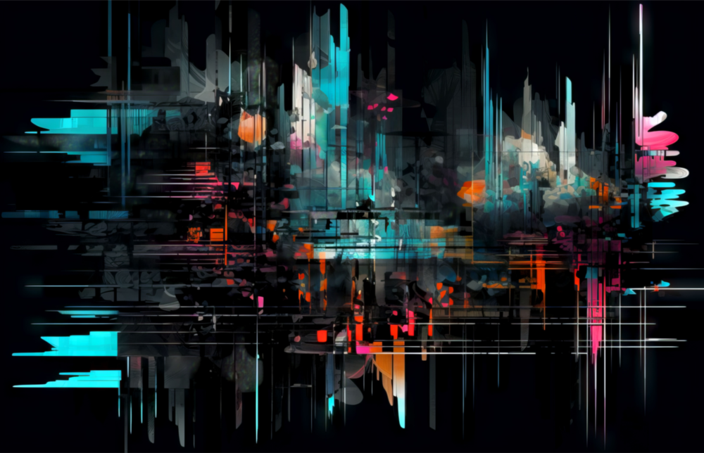 Color Sticks Glass Wall Art || Designers Collection