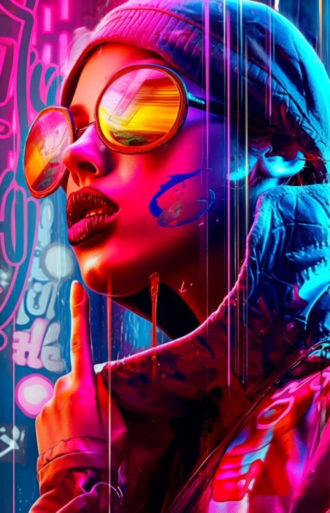 Stylish Woman Glass Wall Art || Designer Collection