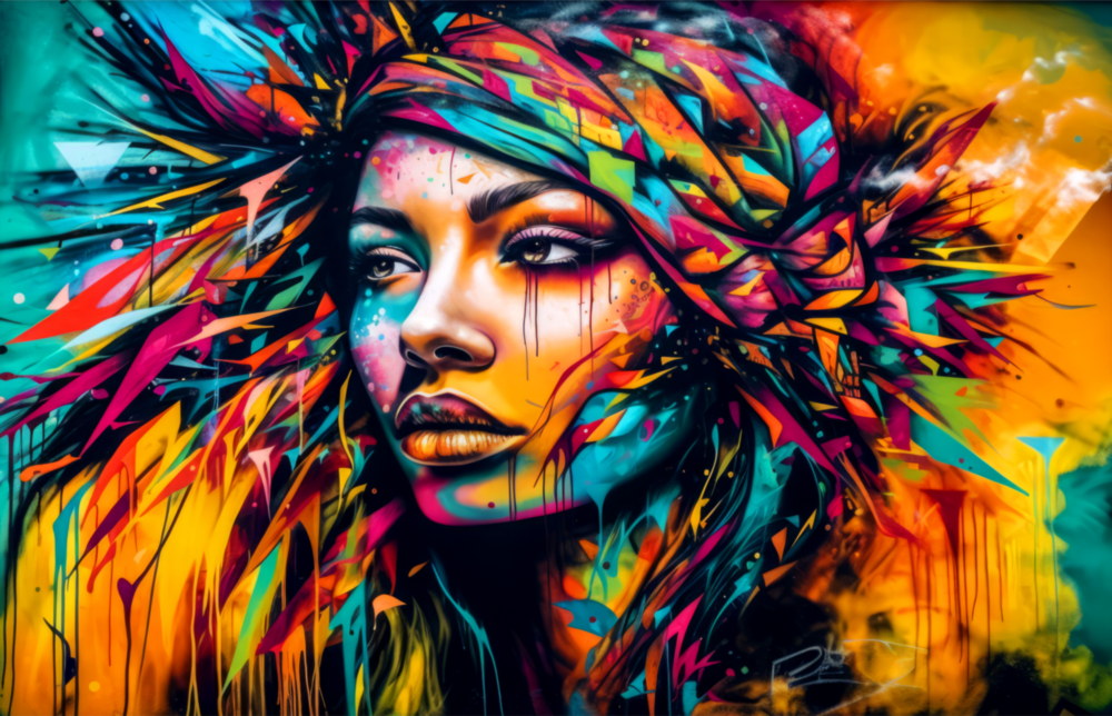 Beauty Glass Wall Art || Designer Collection