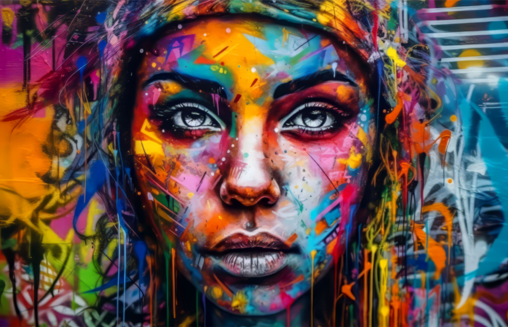 Beauty Glass Wall Art || Designer Collection