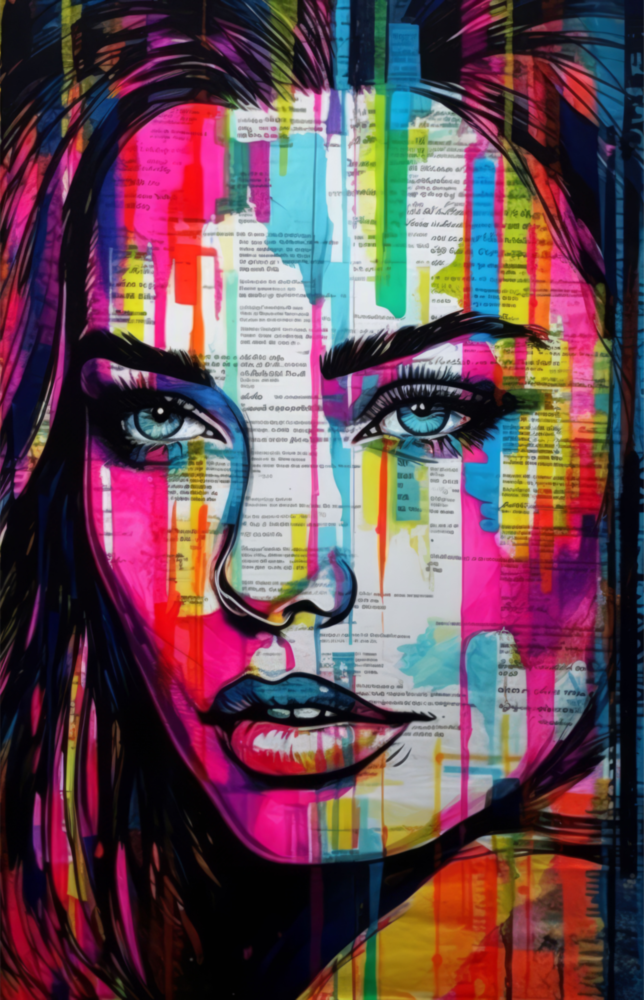 Beauty Glass Wall Art || Designer Collection