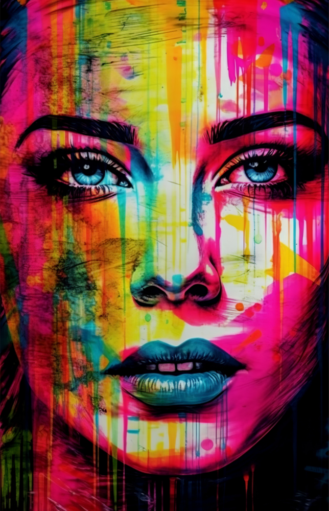 Beauty Glass Wall Art || Designer Collection