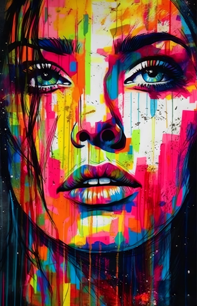 Arte della parete di vetro Bellezza || Collezione di design