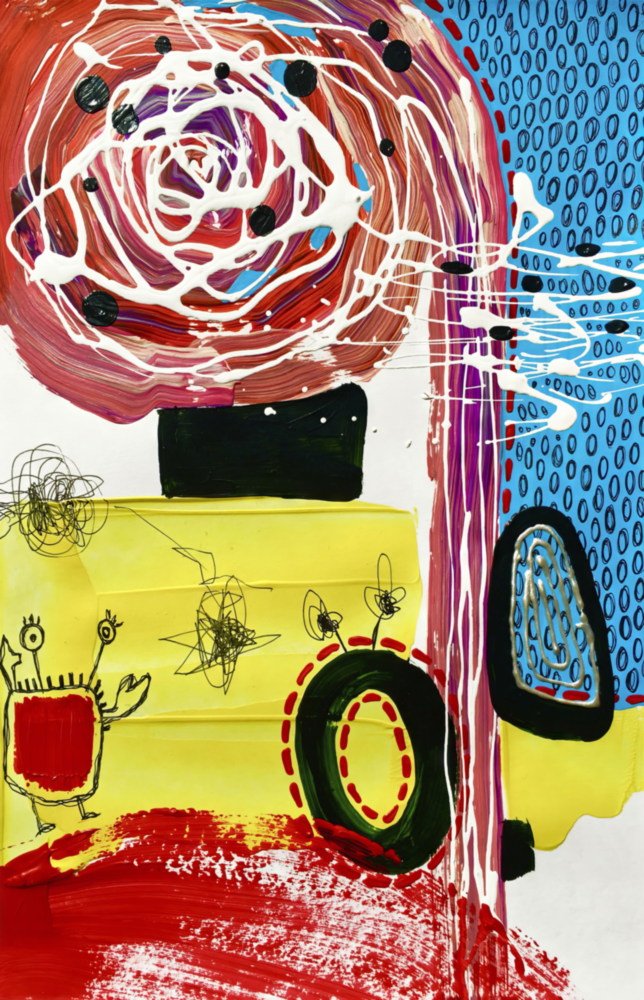 Arte della parete di vetro Mix || Collezione di design