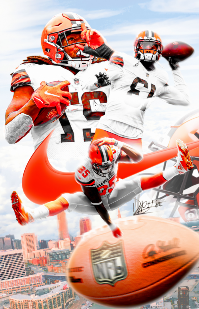 Arte della parete di vetro Giocatori NFL || Collezione di design