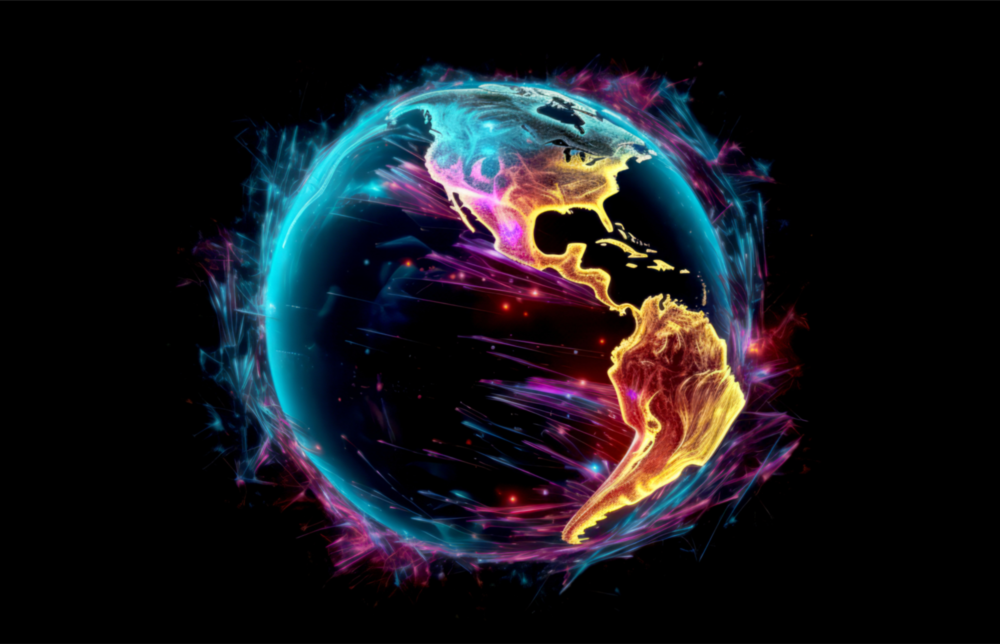 World Glass Wall Art || Designer Collection