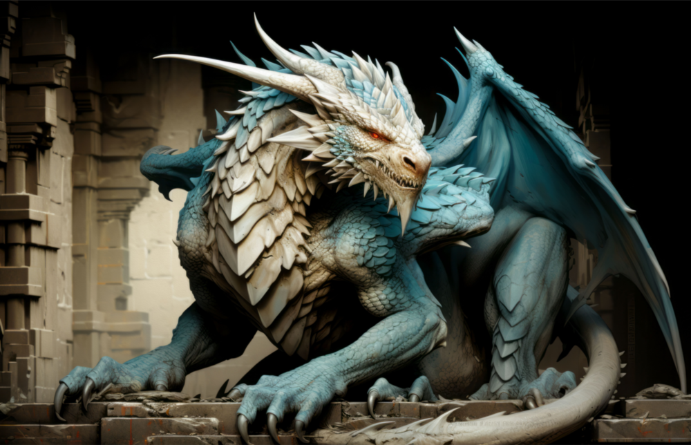 Dragon || Collection de créateurs Impression Sur Verre