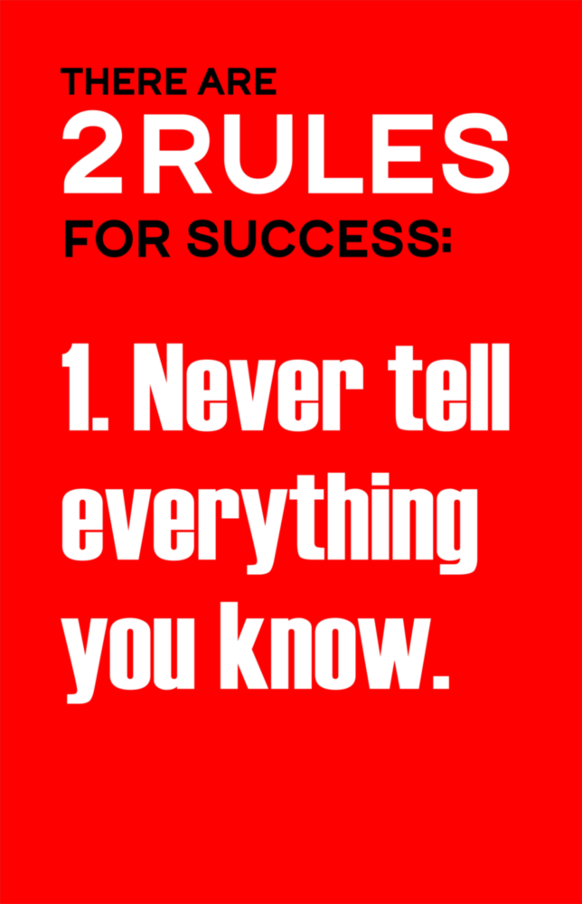 Arte de pared de vidrio de Regole di successo || Collezione di design