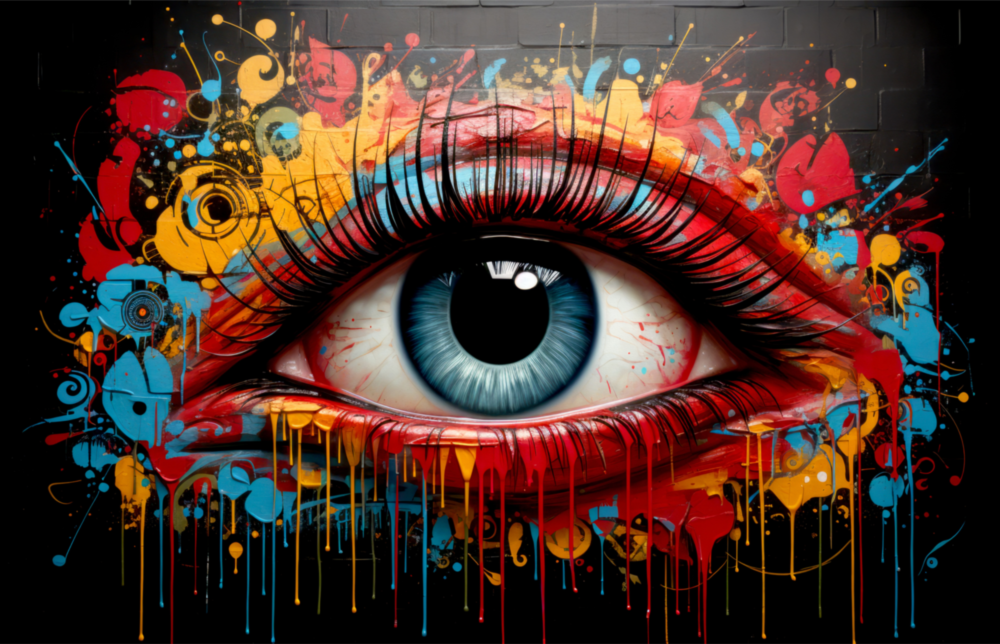 The Eye Glass Wall Art || Designer Collection