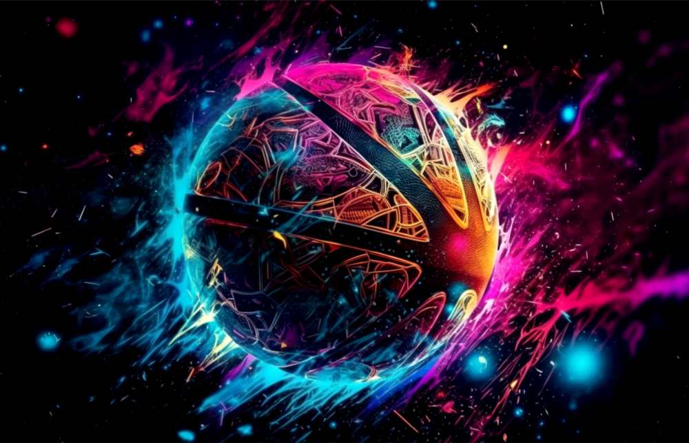 Feuerball || Designersammlung Glasbild