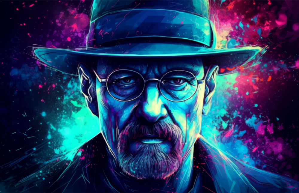 Heisenberg Glass Wall Art || Designer Collection