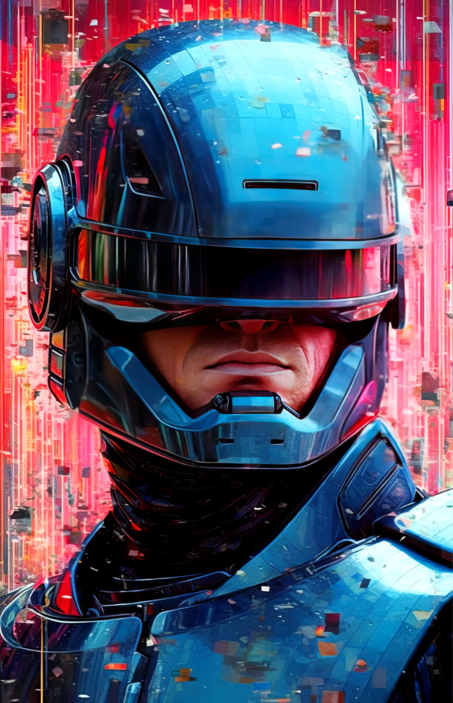 Robocop || Collection de créateurs Impression Sur Verre