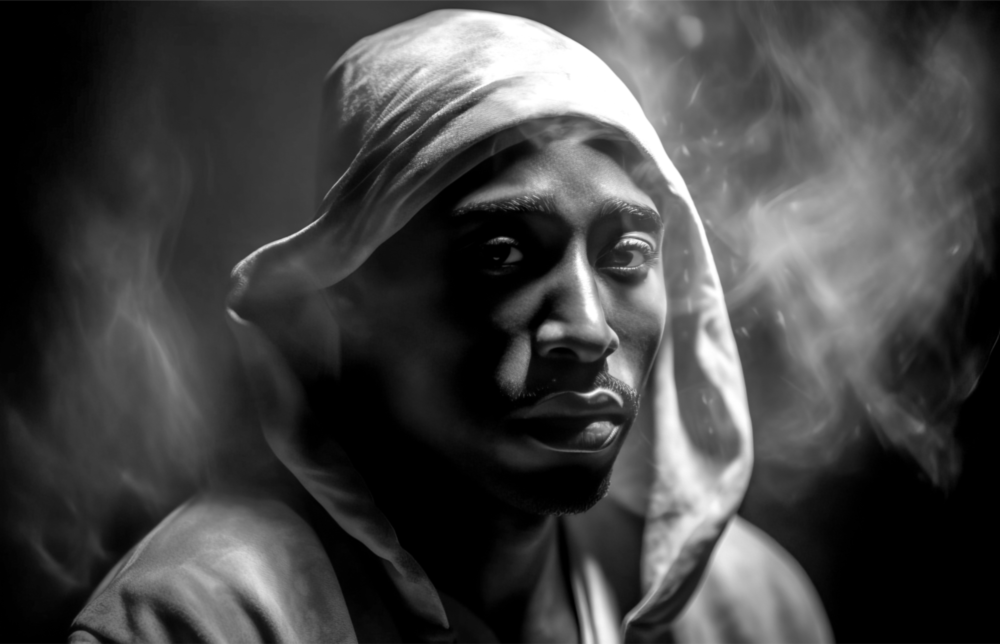 Arte de pared de vidrio de Tupac || Collezione di design