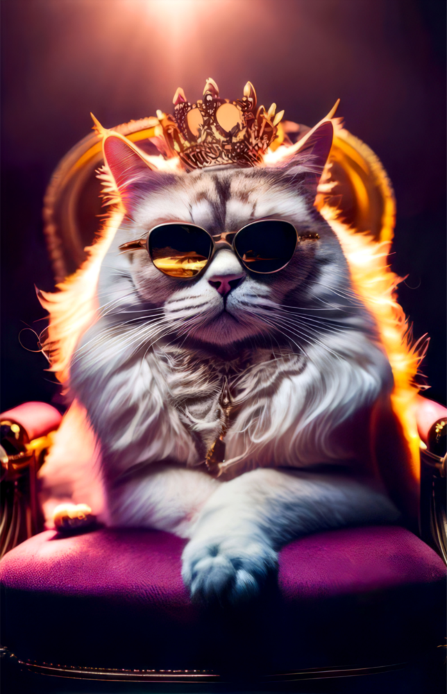 The Queen Glass Wall Art|| Designer's Collection