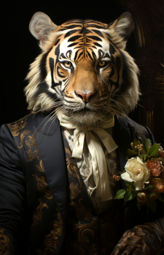 Gentleman || Collection du designer Impression Sur Verre