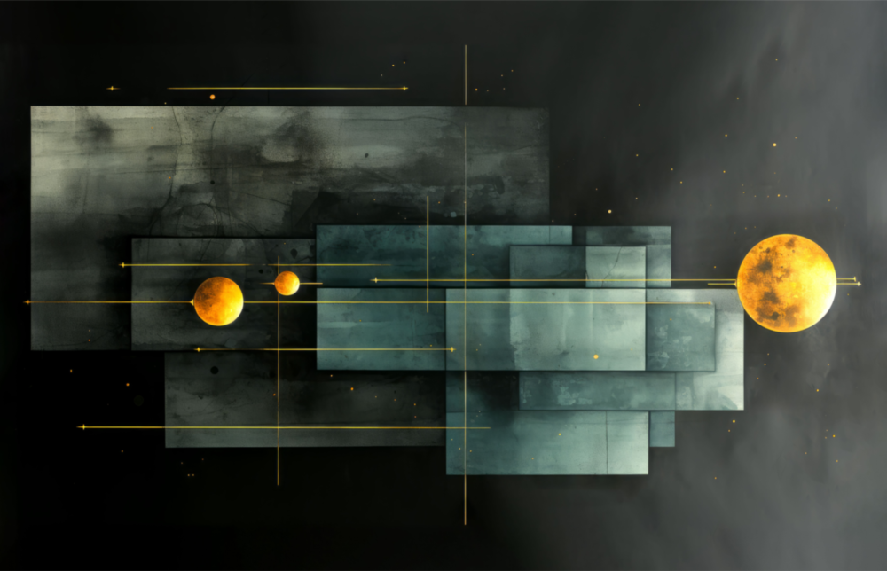 Planet Race || Designer -Sammlung Glasbild