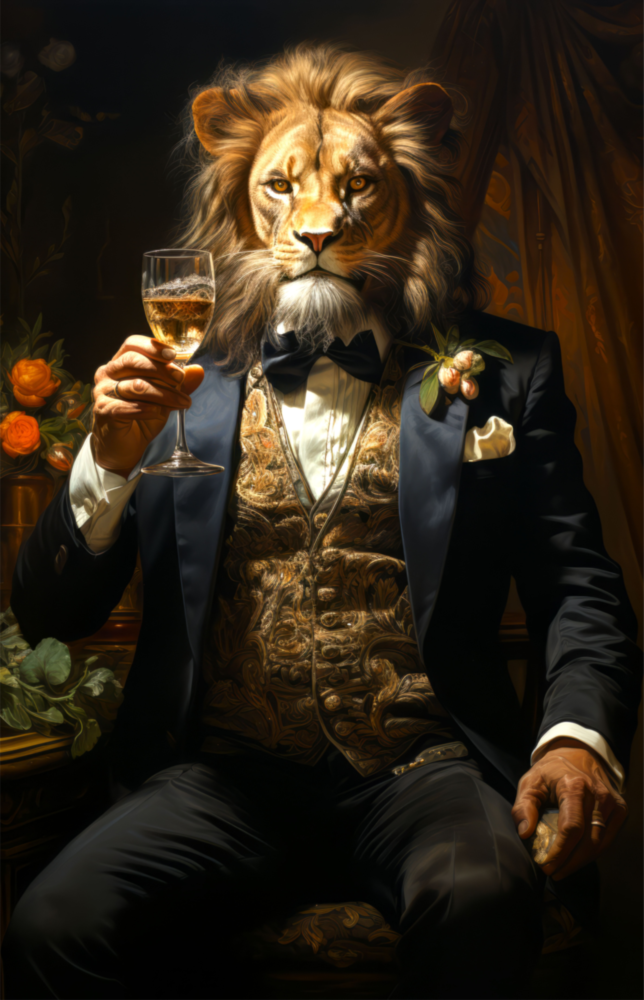 Gentleman || Collection du designer Impression Sur Verre