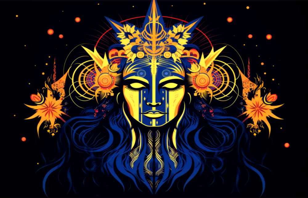 Arte de pared de vidrio de Astrologo || Collezione di designer