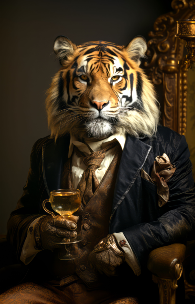 Gentleman || Collection du designer Impression Sur Verre