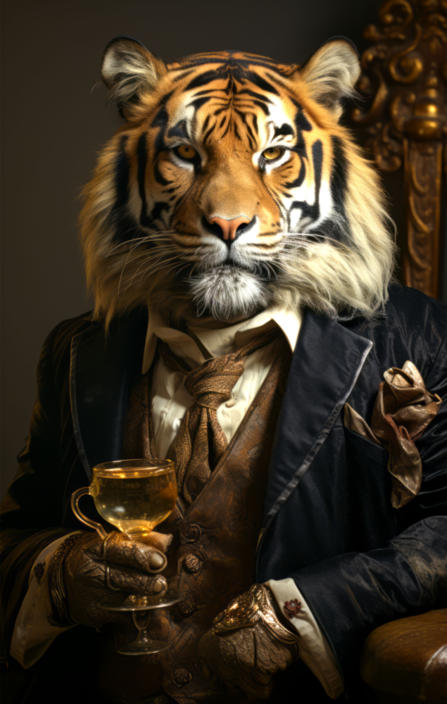 Gentleman || Collection du designer Impression Sur Verre