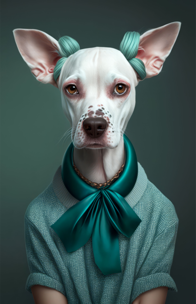 Vogue de chien || Collection du designer Impression Sur Verre