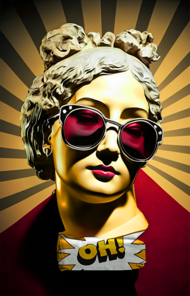 Oh! Glass Wall Art || Designer Collection