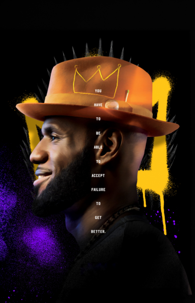 King James Glass Wall Art || Designer Collection