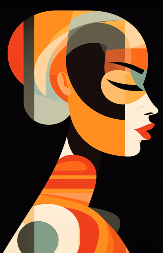 She Glass Wall Art || Designer Collection