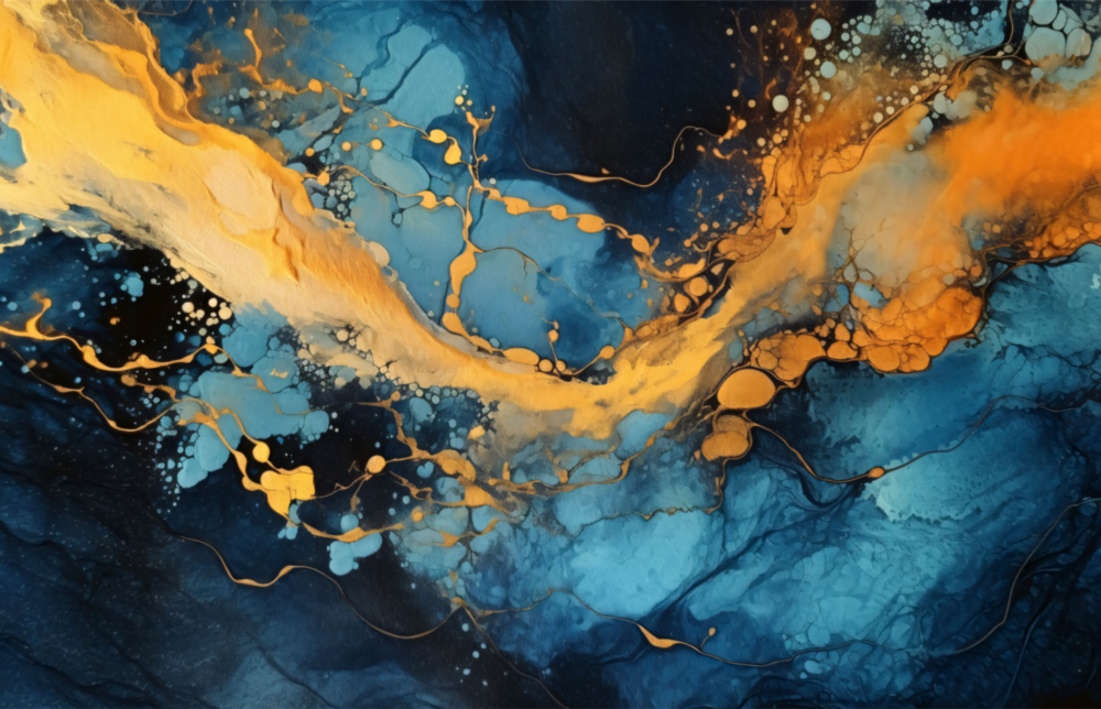 Marble Glass Wall Art || Designer Collection