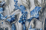 Rilievo di Flora Zaffiro — Quadro da parete di lusso a rilievo aptico 3D ultralucido - Aluminum Composite / 90x60 cm