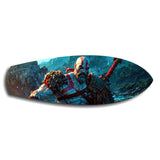 Mythic Warrior Video Game Glass Wall Art.