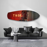 Nordic Hero Movie Poster Glass Wall Art.