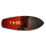 Nordic Hero Movie Poster Glass Wall Art.