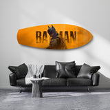 Bat Hero Dark Knight Movie Glass Wall Art.
