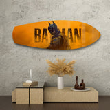 Bat Hero Dark Knight Movie Glass Wall Art.