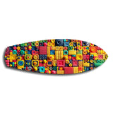 Colorful Clay Mosaic Glass Wall Art.