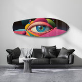 Surreal Pop Art Eye Glass Wall Art.