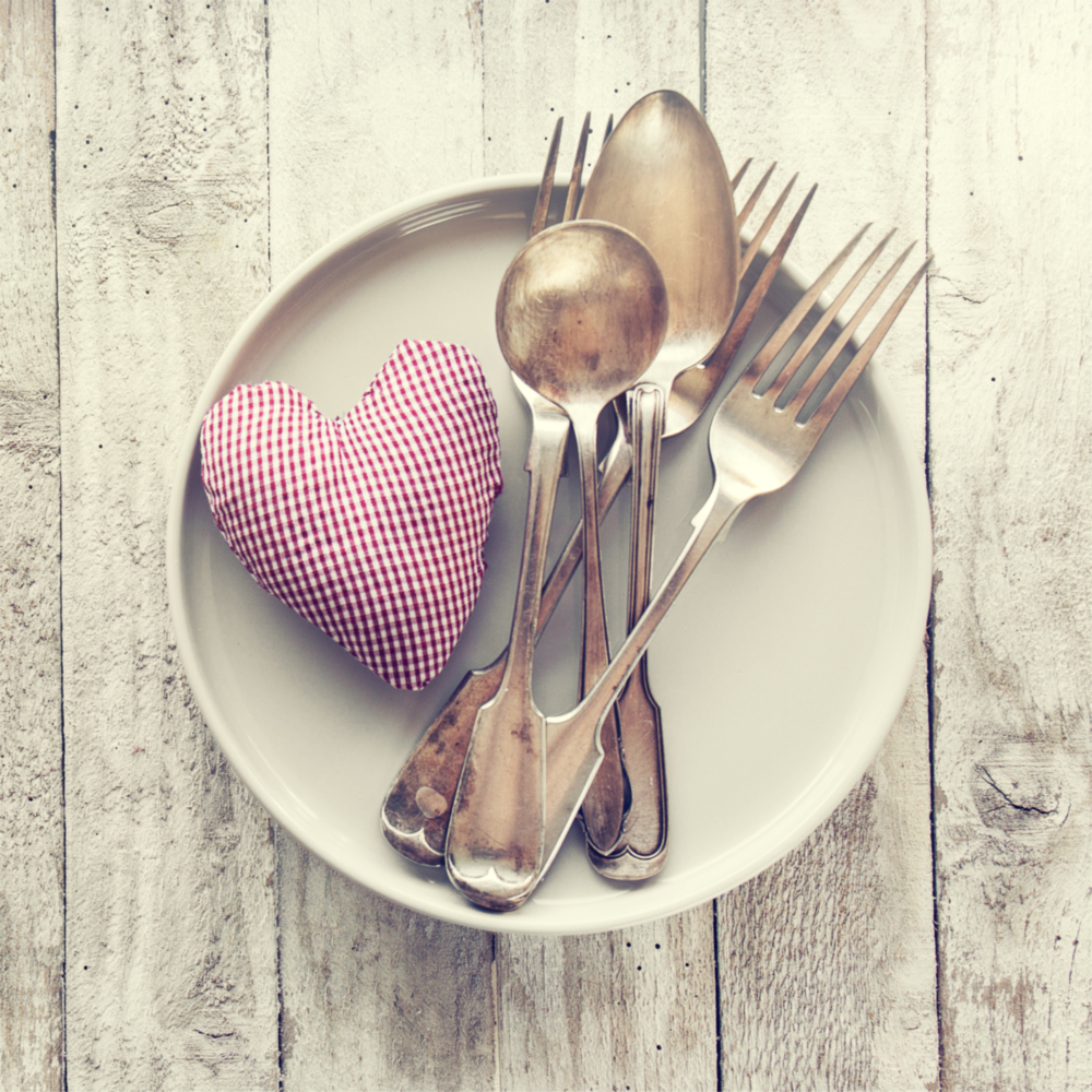 Heart Glass Wall Art