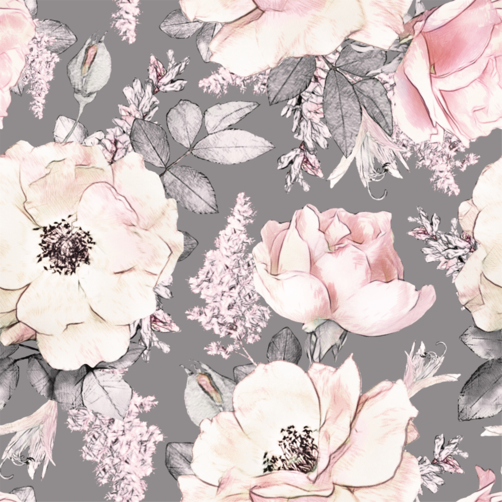 Flower Glass Wall Art