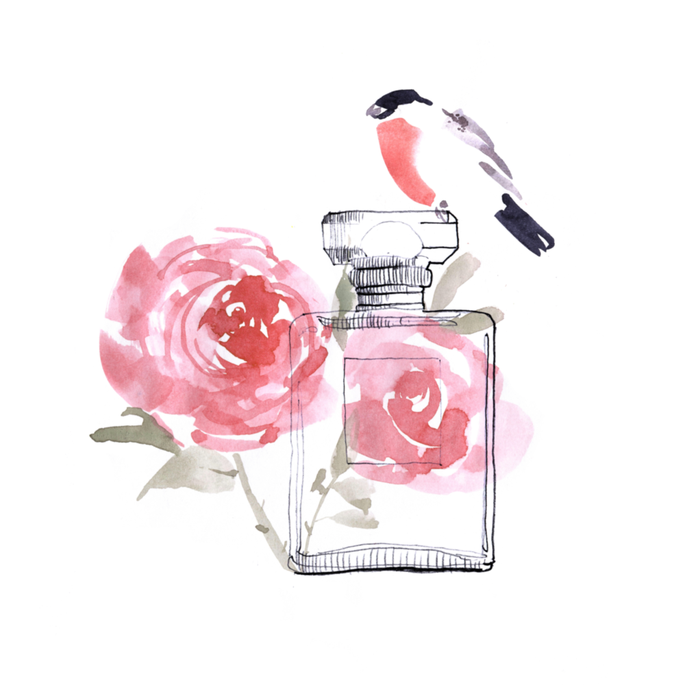 Arte de pared de vidrio de Profumo