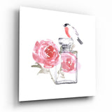 Tableau en verre Perfume - 40x40 cm