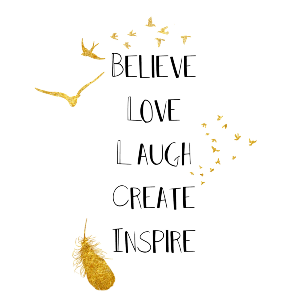 Arte della parete di vetro Credere