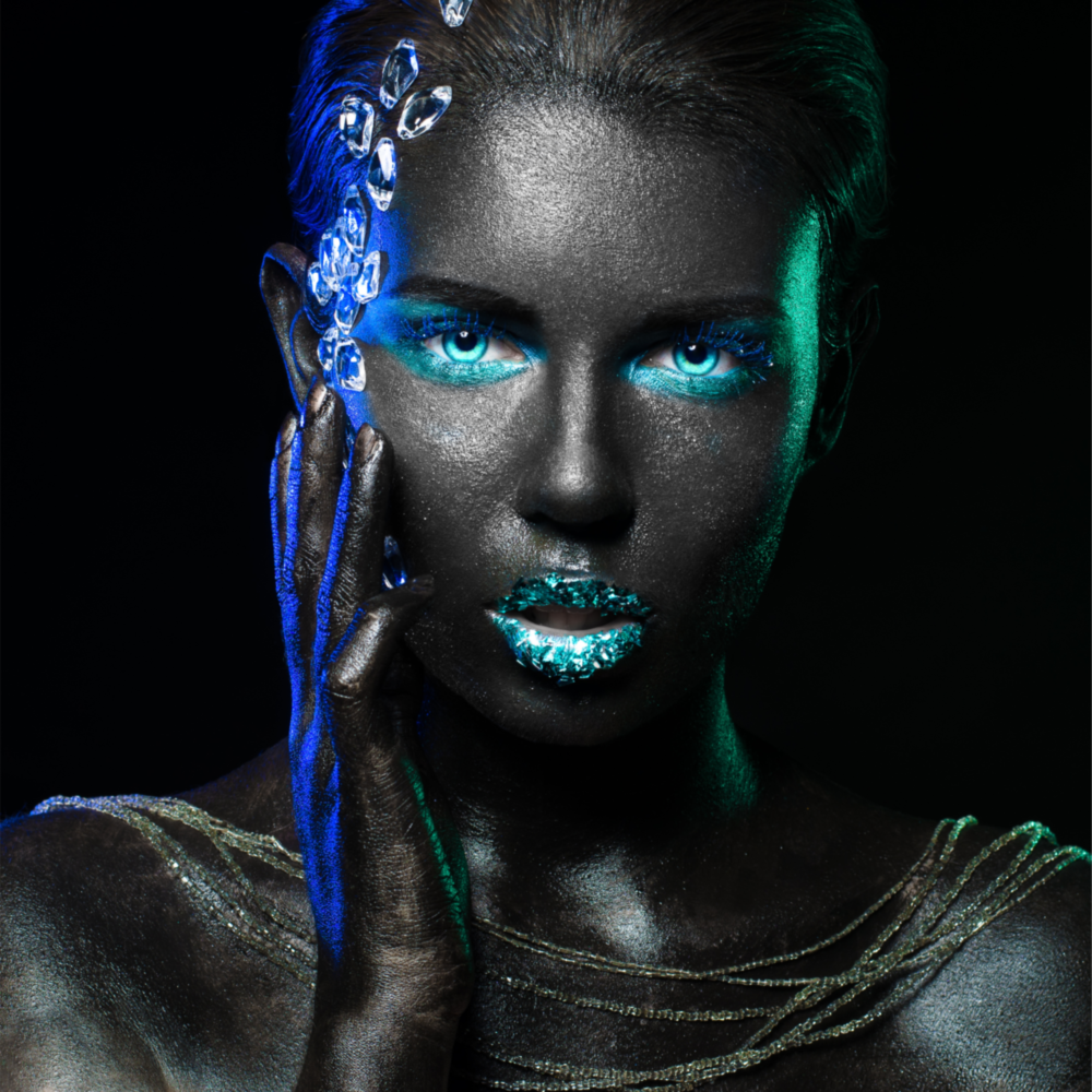 Woman Glass Wall Art