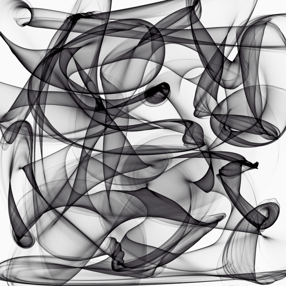 Art abstrait sur verre