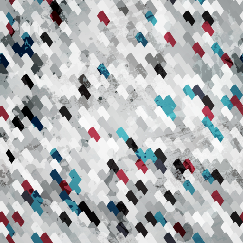 Arte de pared de vidrio de Píxeles