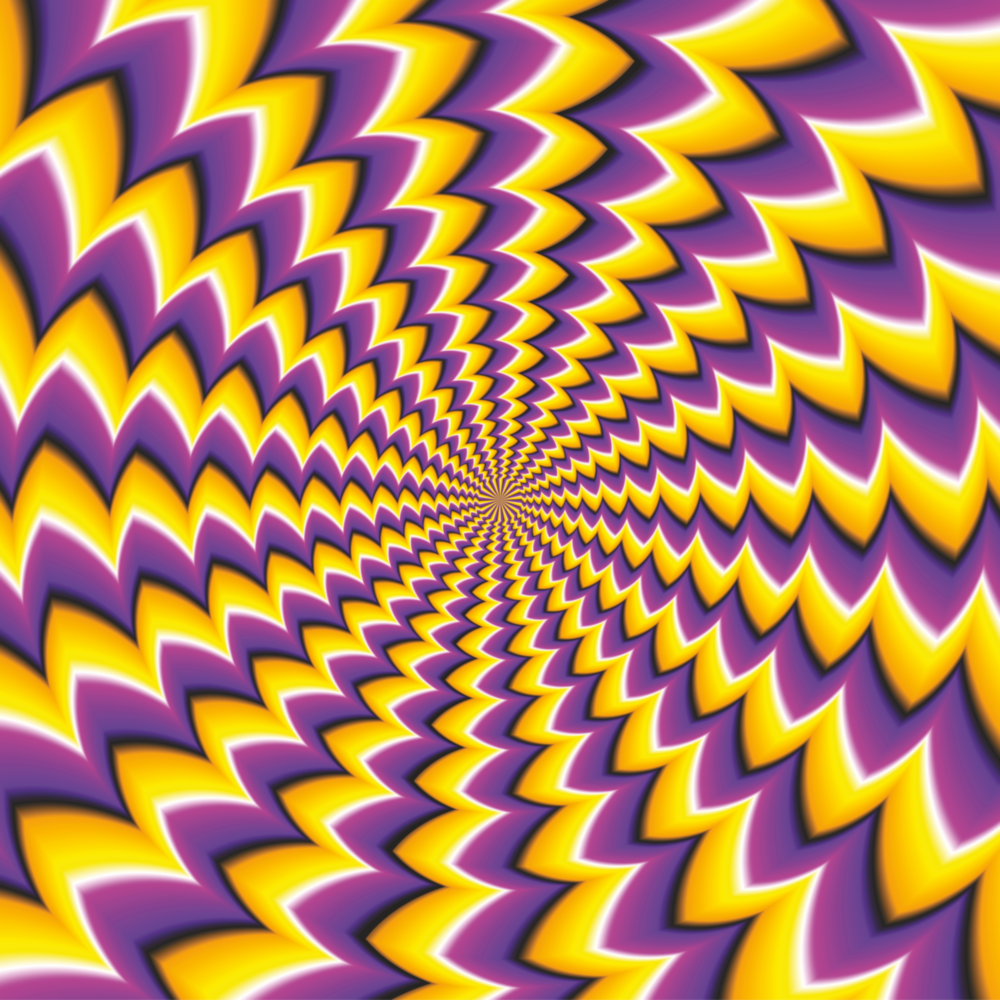 Illusion Impression sur verre